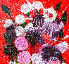 Still Flower No 7 2024 38x26 Original Painting by Costel Iarca - 2
