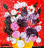Still Flower No 7 2024 38x26 Original Painting by Costel Iarca - 3