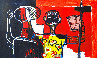 Michael Jordan 2010 50x62 - Huge Original Painting by Costel Iarca - 3