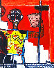 Michael Jordan 2010 50x62 - Huge Original Painting by Costel Iarca - 5
