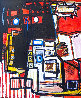 Lecture for Tonight 2008 50x62 - Huge Original Painting by Costel Iarca - 3