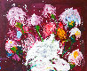 Drunken Flowers 2023 62x50 - Huge Original Painting by Costel Iarca - 3