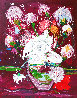 Drunken Flowers 2023 62x50 - Huge Original Painting by Costel Iarca - 0