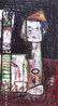 Lecture For The Night 2017 62x50 - Huge Original Painting by Costel Iarca - 5 Lecture For The Night 2017 62x50 - Huge Original Painting by Costel Iarca - 5