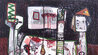Lecture For The Night 2017 62x50 - Huge Original Painting by Costel Iarca - 3 Lecture For The Night 2017 62x50 - Huge Original Painting by Costel Iarca - 3