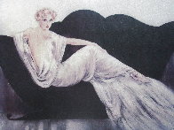 Sofa Limited Edition Print by Louis Icart - 2