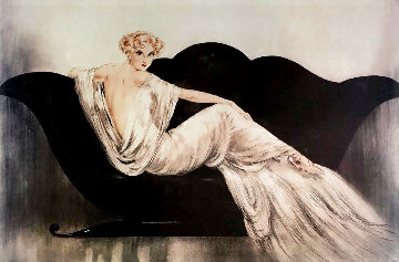 Sofa Limited Edition Print - Louis Icart Sofa Limited Edition Print - Louis Icart