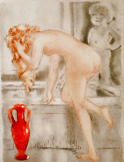 From Les Amours de Psyche de Cupidon: Untitled III 1949 Limited Edition Print - Louis Icart