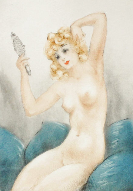 From Les Amour De Psyche De Cupidon: Untitled I 1949 Limited Edition Print by Louis Icart