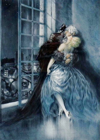 Lovers 1930 Limited Edition Print - Louis Icart