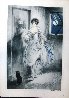 Pierrot By the Moonlight 1927 Limited Edition Print by Louis Icart - 1