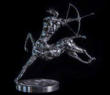 Aggressive Retreat Stainless Steel Original Sculpture 2014 23 in Sculpture - Boban Ilic Aggressive Retreat Stainless Steel Original Sculpture 2014 23 in Sculpture - Boban Ilic