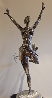 Ballerina No. 2 Stainless Original Steel Sculpture 44 in Sculpture - Boban Ilic Ballerina No. 2 Stainless Original Steel Sculpture 44 in Sculpture - Boban Ilic