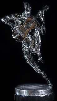 Guitarist Stainless Sculpture 2014 25 in Sculpture - Boban Ilic Guitarist Stainless Sculpture 2014 25 in Sculpture - Boban Ilic