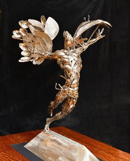 Leap of Icarus Stainless Steel Original Sculpture 42 in Sculpture - Boban Ilic Leap of Icarus Stainless Steel Original Sculpture 42 in Sculpture - Boban Ilic