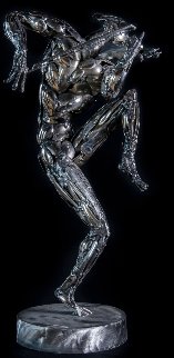 Violinist Stainless Steel Original Sculpture 2014 27 in Sculpture - Boban Ilic Violinist Stainless Steel Original Sculpture 2014 27 in Sculpture - Boban Ilic