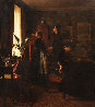 Cancelled Engagement 1891 26x22 Original Painting by Peter Ilsted - 0