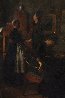 Cancelled Engagement 1891 26x22 Original Painting by Peter Ilsted - 3