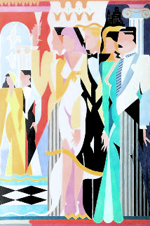 Dreamlike 1989 43x33 Huge Original Painting - Giancarlo Impiglia Dreamlike 1989 43x33 Huge Original Painting - Giancarlo Impiglia