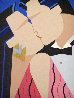 Kiss 1983 35x25 Original Painting by Giancarlo Impiglia - 1