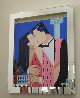 Kiss 1983 35x25 Original Painting by Giancarlo Impiglia - 2