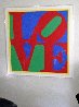Heliotherapy Love 1995 Limited Edition Print by Robert Indiana - 2 Heliotherapy Love 1995 Limited Edition Print by Robert Indiana - 2