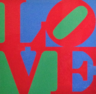 Heliotherapy Love 1995 Limited Edition Print - Robert Indiana Heliotherapy Love 1995 Limited Edition Print - Robert Indiana
