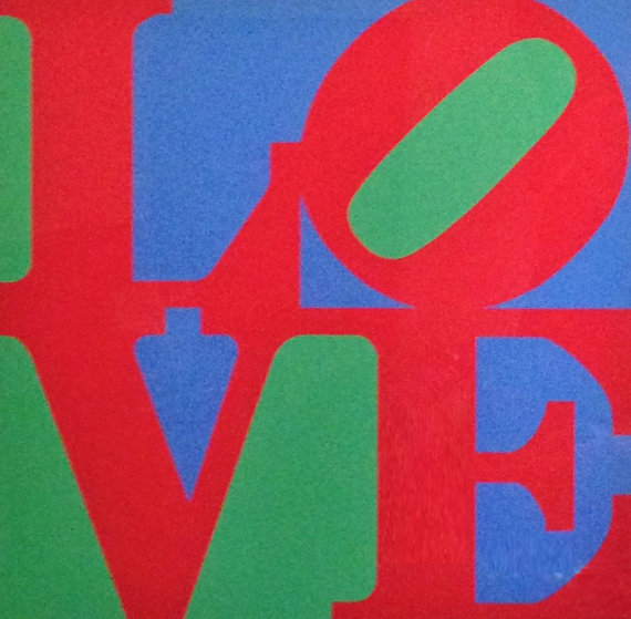 Heliotherapy Love 1995 Limited Edition Print by Robert Indiana Heliotherapy Love 1995 Limited Edition Print by Robert Indiana