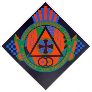 Hartley Elegies: The Berlin Series, KVF VIII 1991 Limited Edition Print - Robert Indiana Hartley Elegies: The Berlin Series, KVF VIII 1991 Limited Edition Print - Robert Indiana