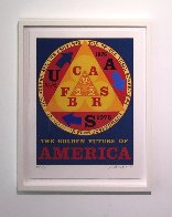 Golden Future of America 1976 Limited Edition Print by Robert Indiana - 7 Golden Future of America 1976 Limited Edition Print by Robert Indiana - 7