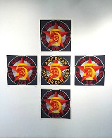 American Dream #5 Suite of 5 1980 Limited Edition Print by Robert Indiana - 0 American Dream #5 Suite of 5 1980 Limited Edition Print by Robert Indiana - 0