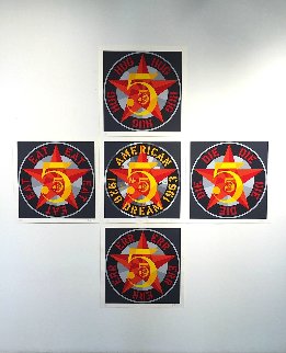 American Dream #5 Suite of 5 1980 Limited Edition Print - Robert Indiana American Dream #5 Suite of 5 1980 Limited Edition Print - Robert Indiana
