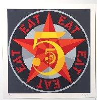 American Dream #5 Suite of 5 1980 Limited Edition Print by Robert Indiana - 19 American Dream #5 Suite of 5 1980 Limited Edition Print by Robert Indiana - 19