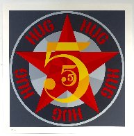 American Dream #5 Suite of 5 1980 Limited Edition Print by Robert Indiana - 31 American Dream #5 Suite of 5 1980 Limited Edition Print by Robert Indiana - 31