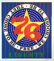 Liberty ’76 AP 1974 Limited Edition Print by Robert Indiana - 0 Liberty ’76 AP 1974 Limited Edition Print by Robert Indiana - 0