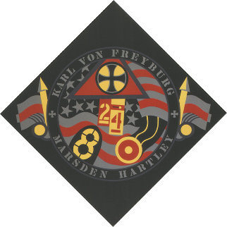 KVF VII From Hartley Elegies 1990 Limited Edition Print - Robert Indiana KVF VII From Hartley Elegies 1990 Limited Edition Print - Robert Indiana