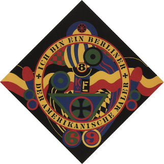 KVF IX From Hartley Elegies 1991 Limited Edition Print - Robert Indiana KVF IX From Hartley Elegies 1991 Limited Edition Print - Robert Indiana