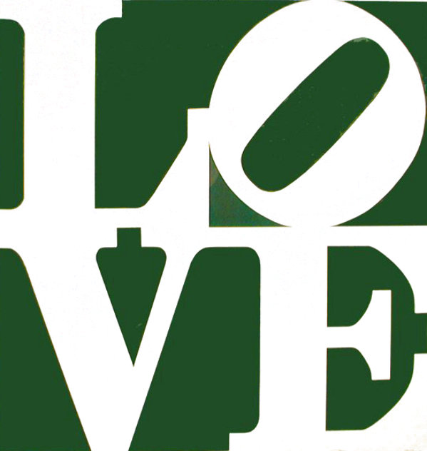 Greenpeace Love 1994 - Huge Limited Edition Print by Robert Indiana