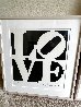 Greenpeace Love 1994 - Framed Set of 3 Limited Edition Print by Robert Indiana - 3