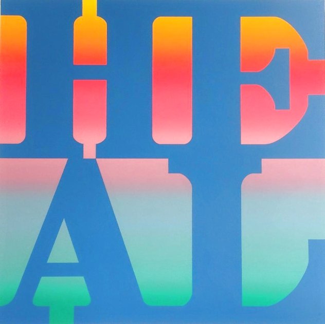 Heal 2015 HS Limited Edition Print by Robert Indiana