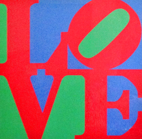 Heliotherapy Love HS - Huge Limited Edition Print - Robert Indiana