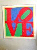 Heliotherapy Love HS - Huge Limited Edition Print by Robert Indiana - 1