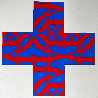 Love Cross 1968 HS - Rare Early Lithograph Limited Edition Print by Robert Indiana - 0