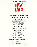 Love: Enflame PP 1996 HS Limited Edition Print by Robert Indiana - 1
