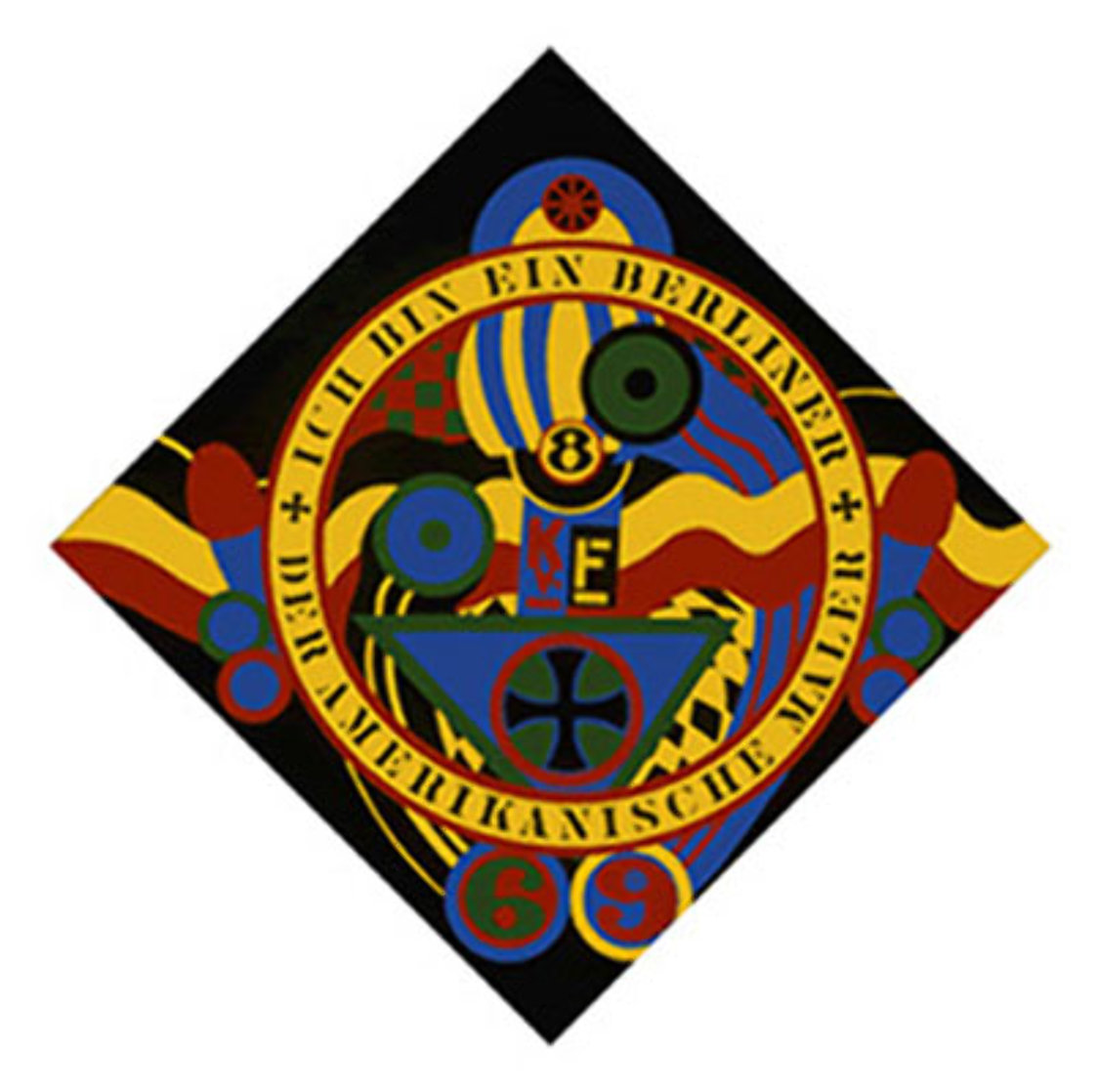 Hartley Elegies Kvf VIX 1990 Limited Edition Print by Robert Indiana Hartley Elegies Kvf VIX 1990 Limited Edition Print by Robert Indiana