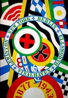 Hartley Elegies - KVF IV 1990 Limited Edition Print - Robert Indiana Hartley Elegies - KVF IV 1990 Limited Edition Print - Robert Indiana