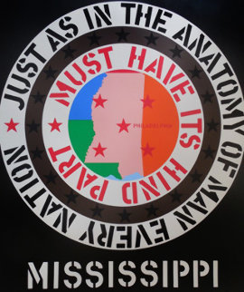 Mississippi 1971 Limited Edition Print - Robert Indiana Mississippi 1971 Limited Edition Print - Robert Indiana