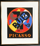 Picasso From the American Dream Portfolio 1997 Limited Edition Print by Robert Indiana - 1 Picasso From the American Dream Portfolio 1997 Limited Edition Print by Robert Indiana - 1