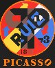 Picasso From the American Dream Portfolio 1997 Limited Edition Print by Robert Indiana - 0