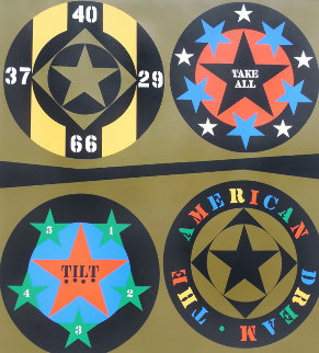 American Dream 1971 Limited Edition Print - Robert Indiana American Dream 1971 Limited Edition Print - Robert Indiana